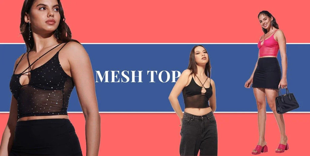 Mesh Tops - I Z F