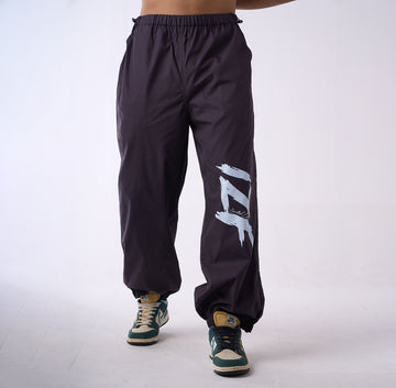  Printed "Limited edition" parachute pants for Men