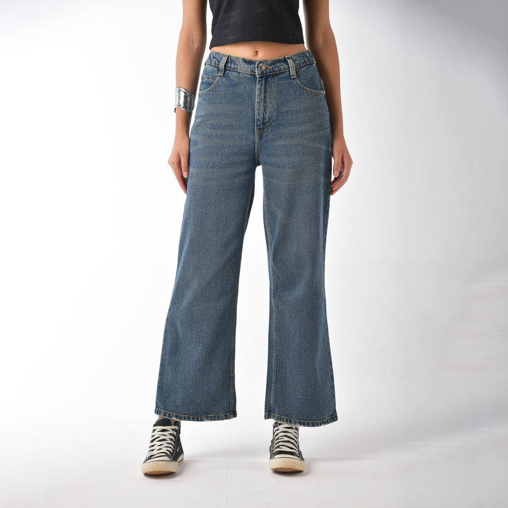 Vintage wash Boyfriend Jeans for Women