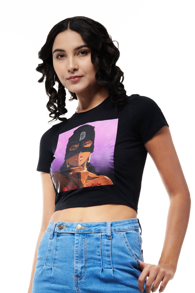 Ariana Crop Tee - I Z F