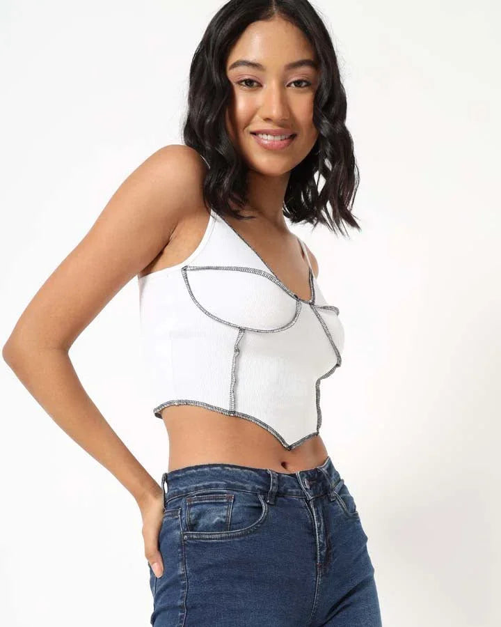 Black Camisole Top - I Z F