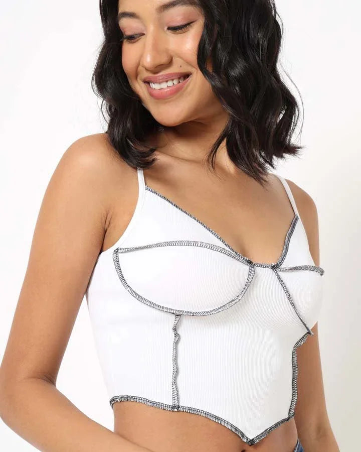 Black Camisole Top - I Z F