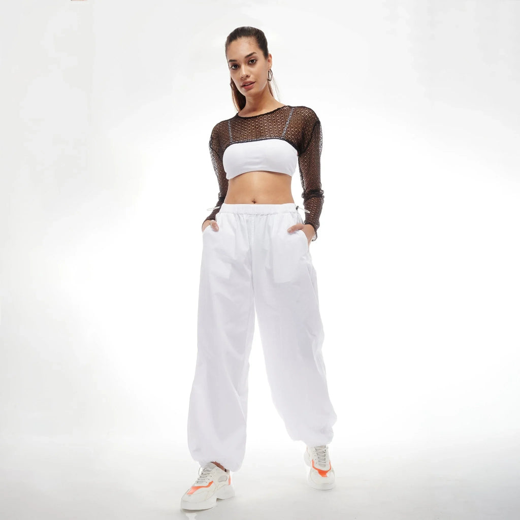 Black Crochet Sleeves - I Z F