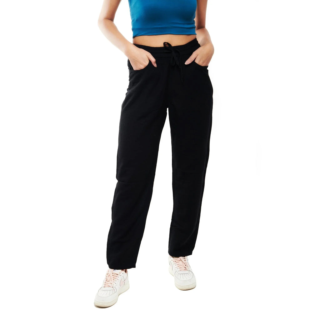 Black Linen Pants - I Z F