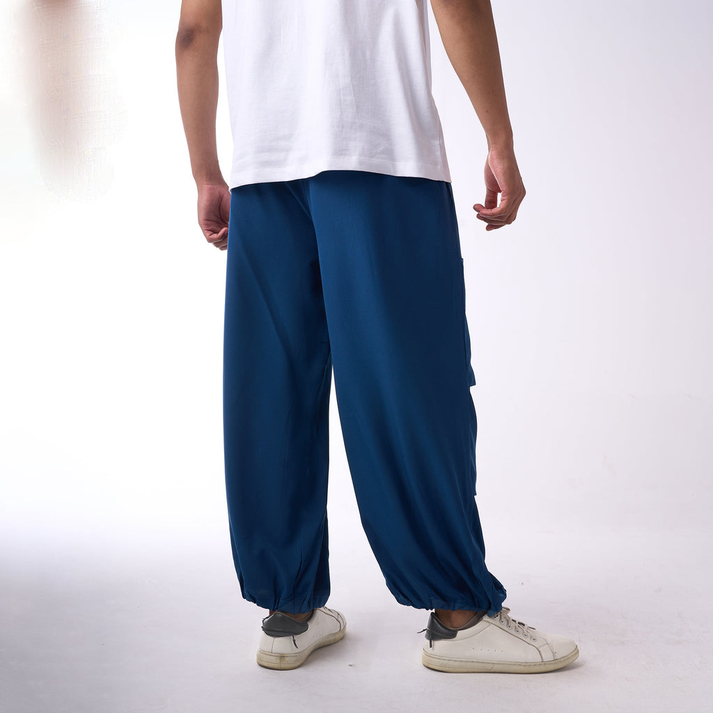 Blue Air Parachute Pants - I Z F