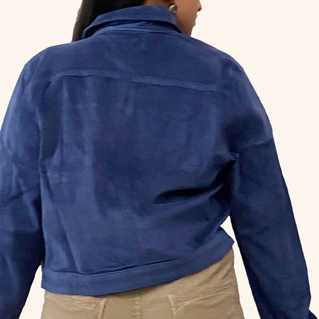 Blue Corduroy Vintage Jacket - I Z F