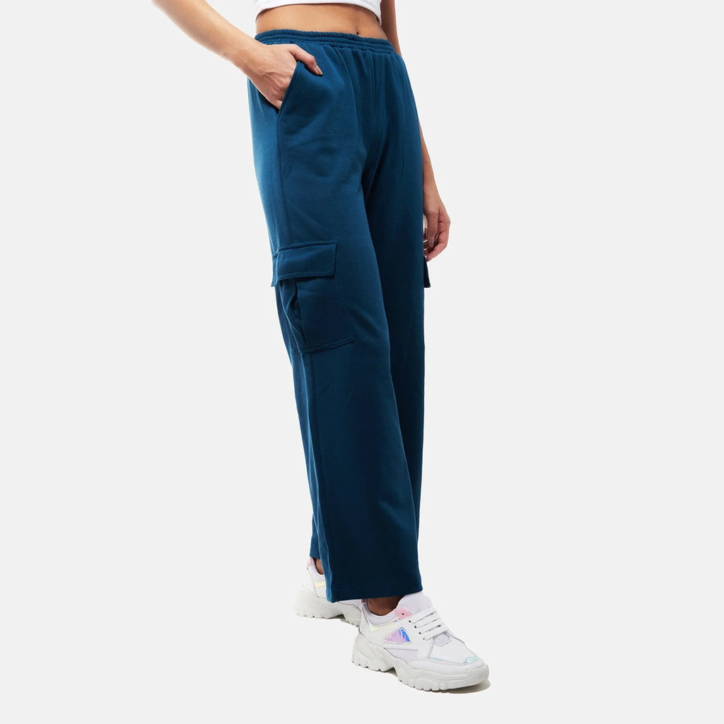 Blue Pull - Up Cargo Pants - I Z F