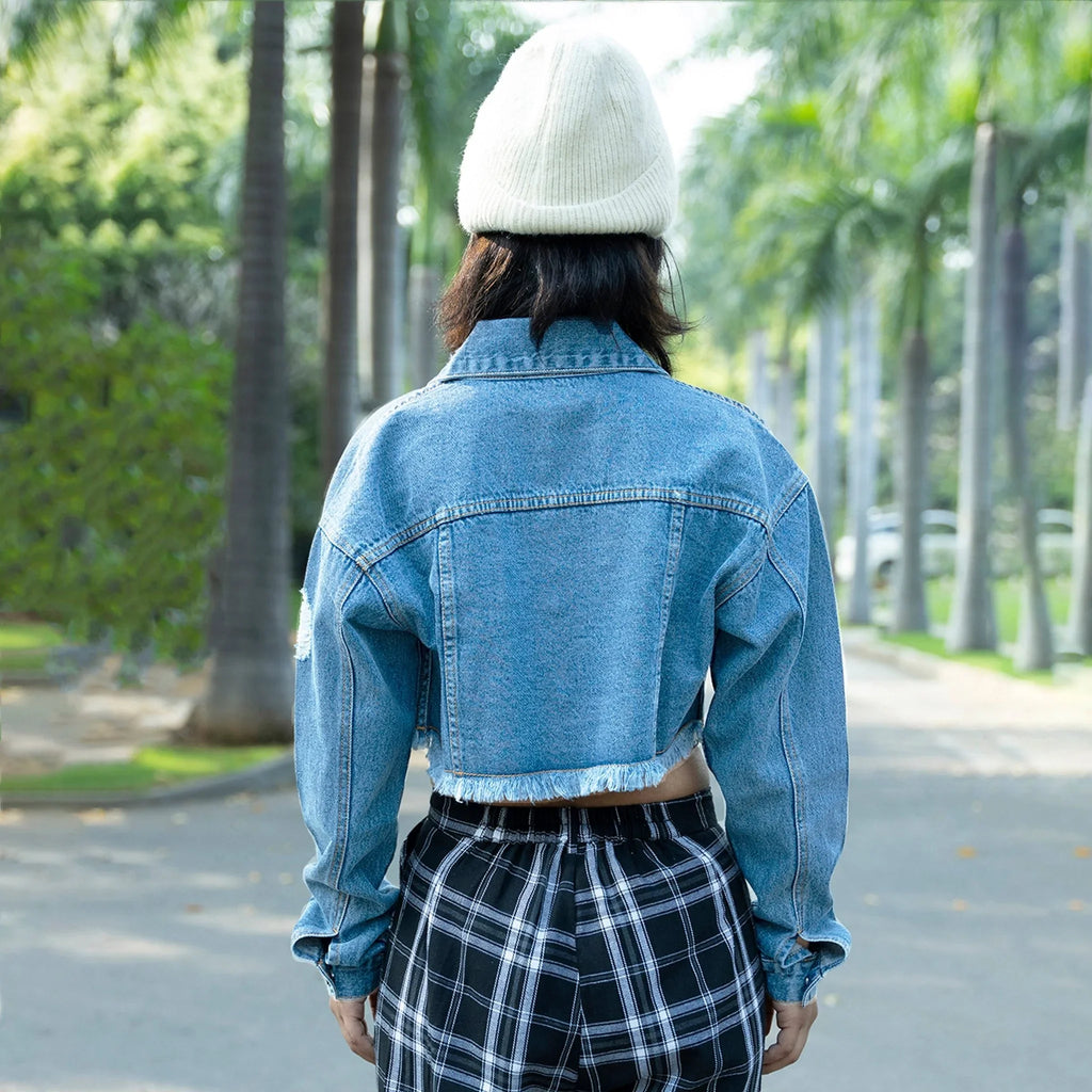 Denim Jacket & Skirt Combo - I Z F