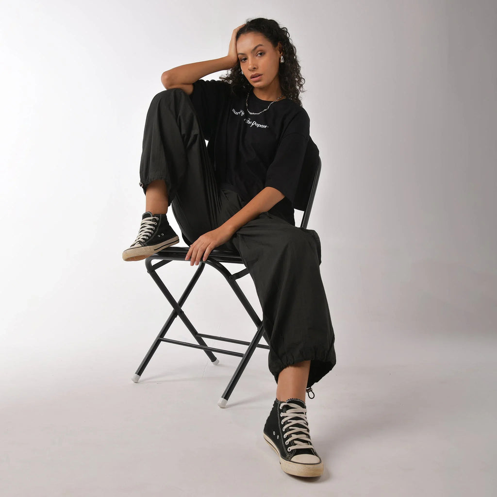 Dopest oversized printed Tshirt - I Z F