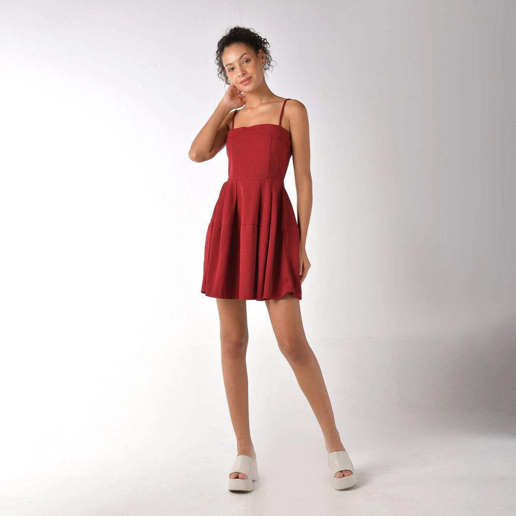 Fit & Flare Dress with Shrug - I Z F