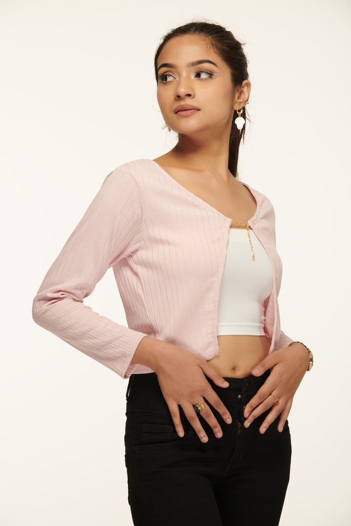 Front Open Shrug Top - I Z F