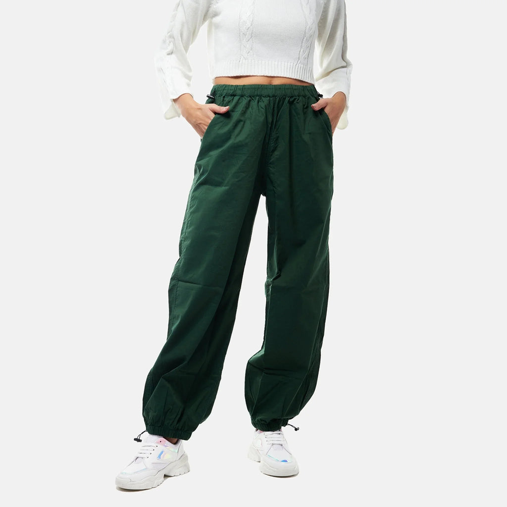 Green Parachute Pants - I Z F