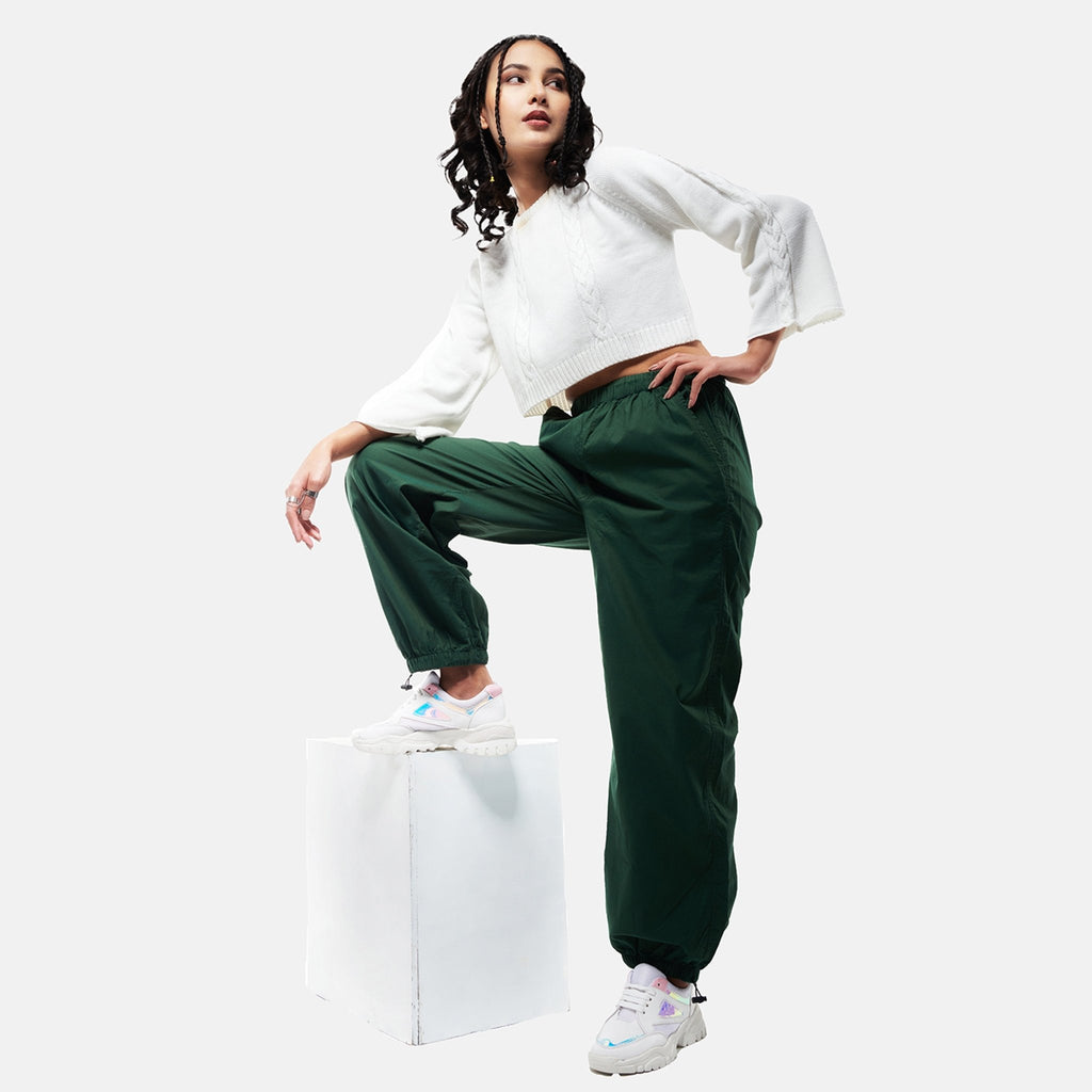 Green Parachute Pants - I Z F