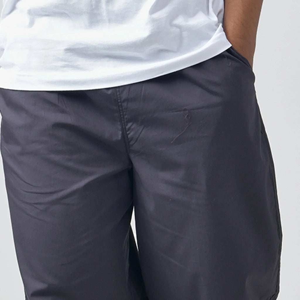 Gunmetal Oversized Parachute Pants - I Z F