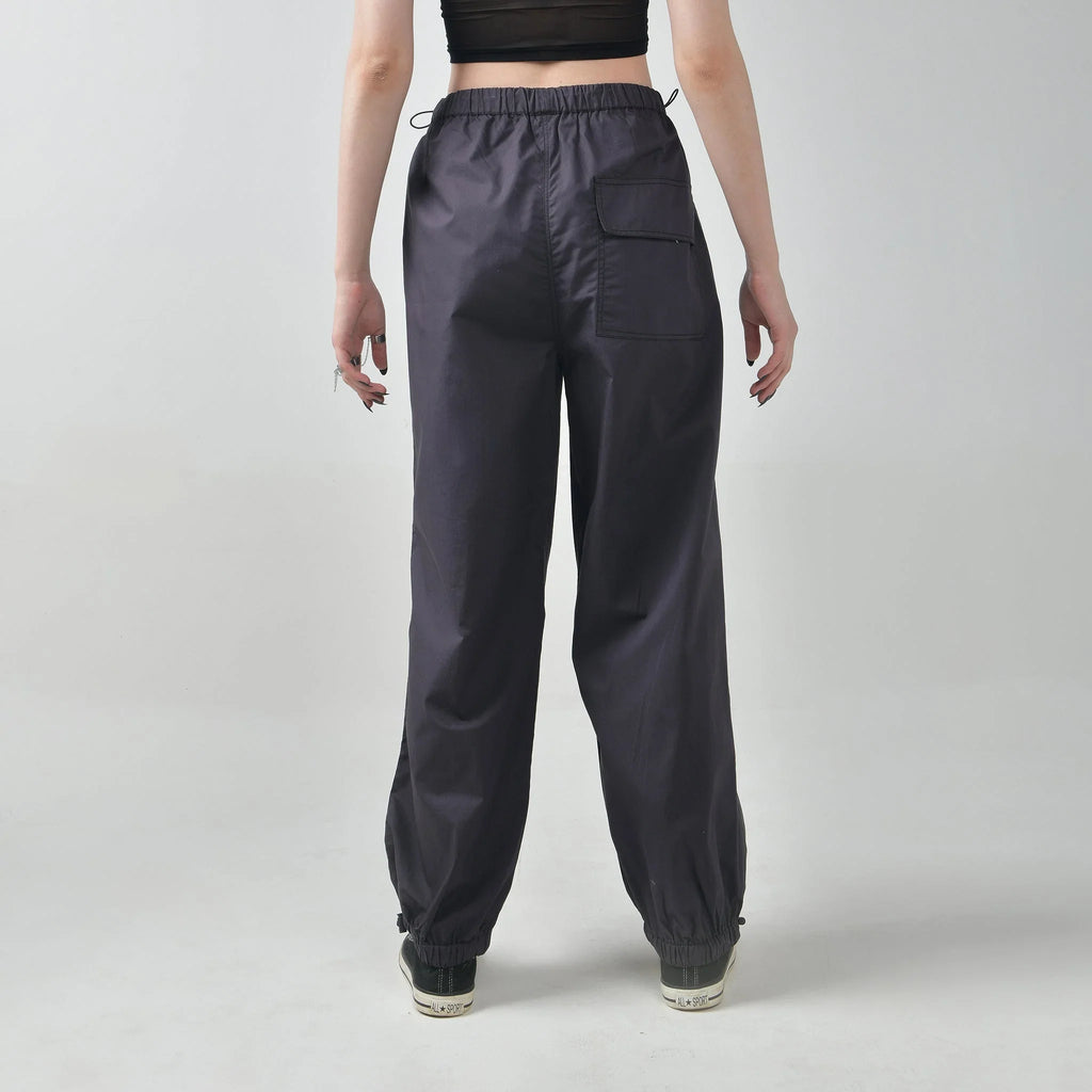 Gunmetal Parachute Pants - I Z F