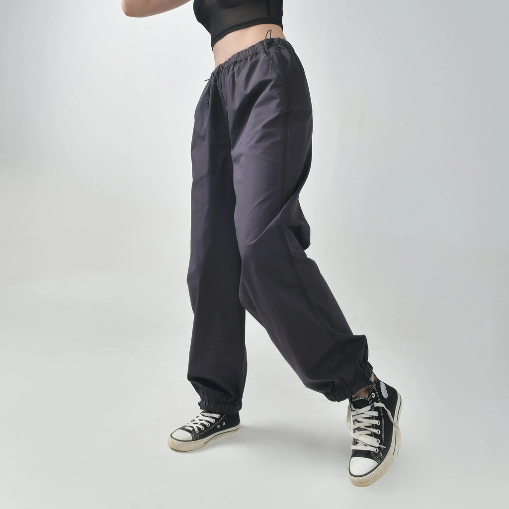 Gunmetal Parachute Pants - I Z F