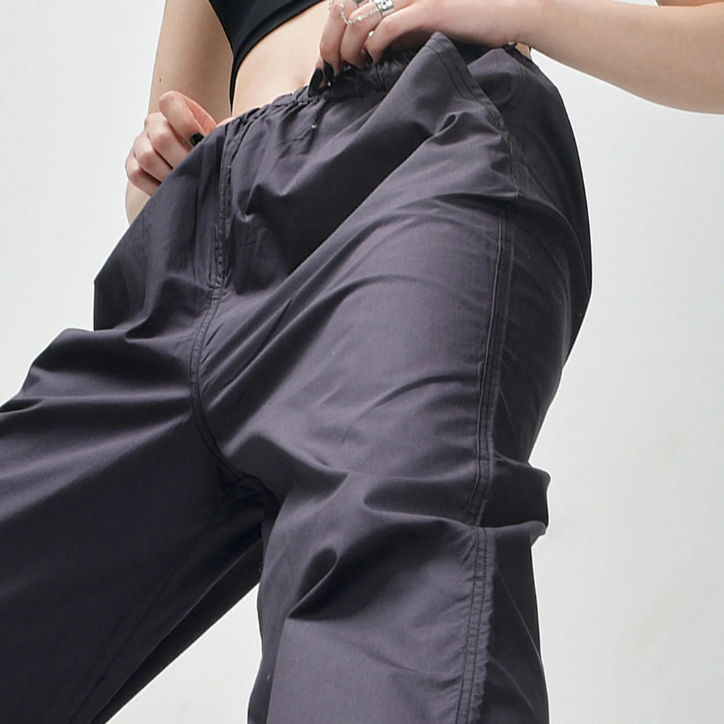 Gunmetal Parachute Pants - I Z F