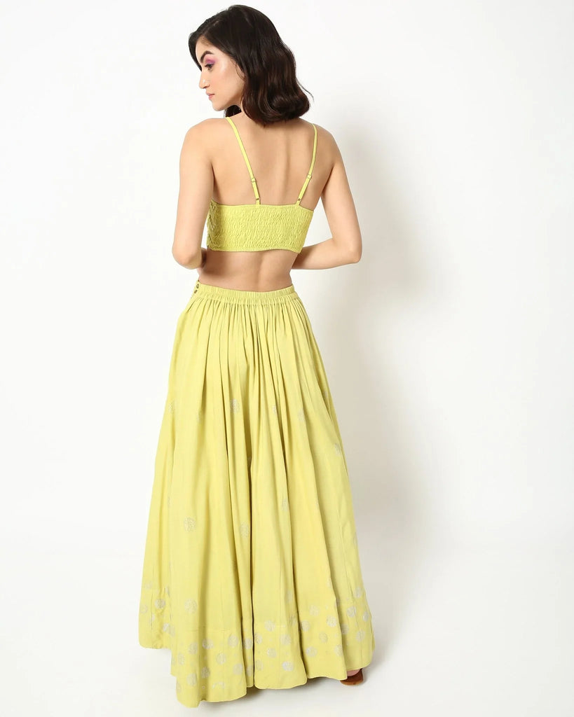 Indian Skirt and Top Set - I Z F