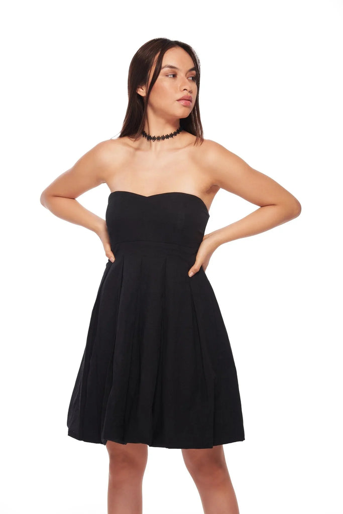 IZF Off - shouldered balloon dress - I Z F