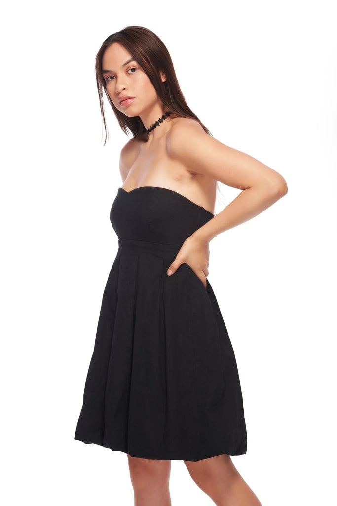 IZF Off - shouldered balloon dress - I Z F