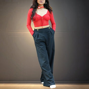 Korean Baggy Pants for Women - I Z F