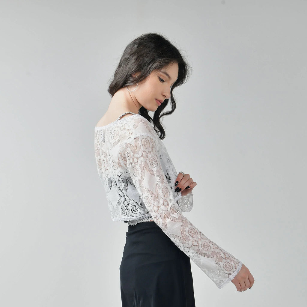 Lace beach shrug - I Z F