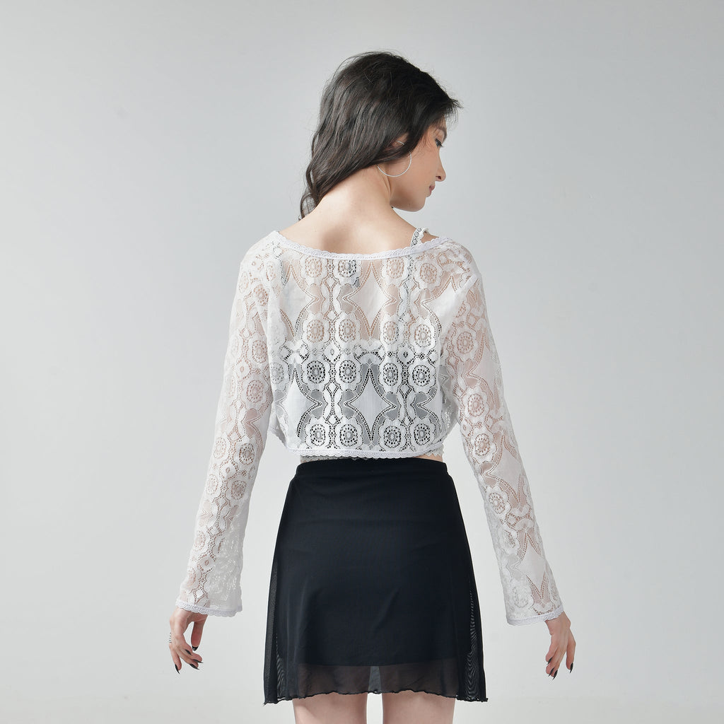 Lace beach shrug - I Z F