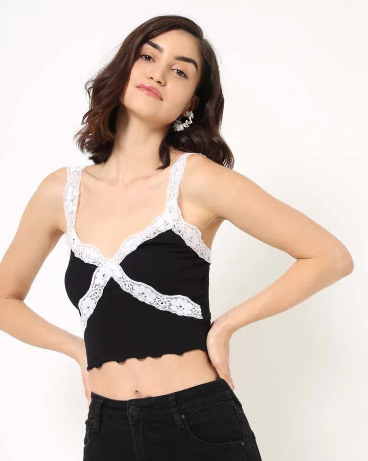 Lace Cami Top - I Z F