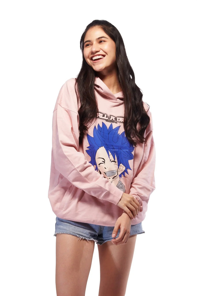 Pink Oversized Hoodie - I Z F