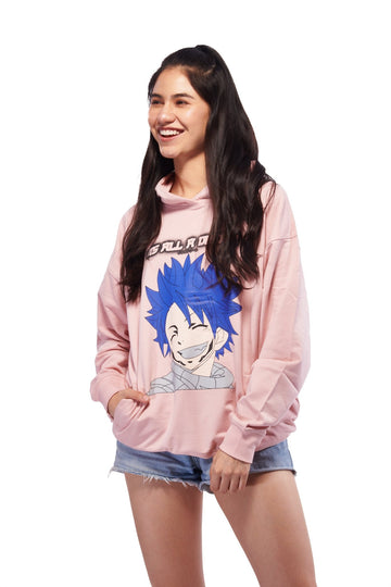 Pink Oversized Hoodie - I Z F