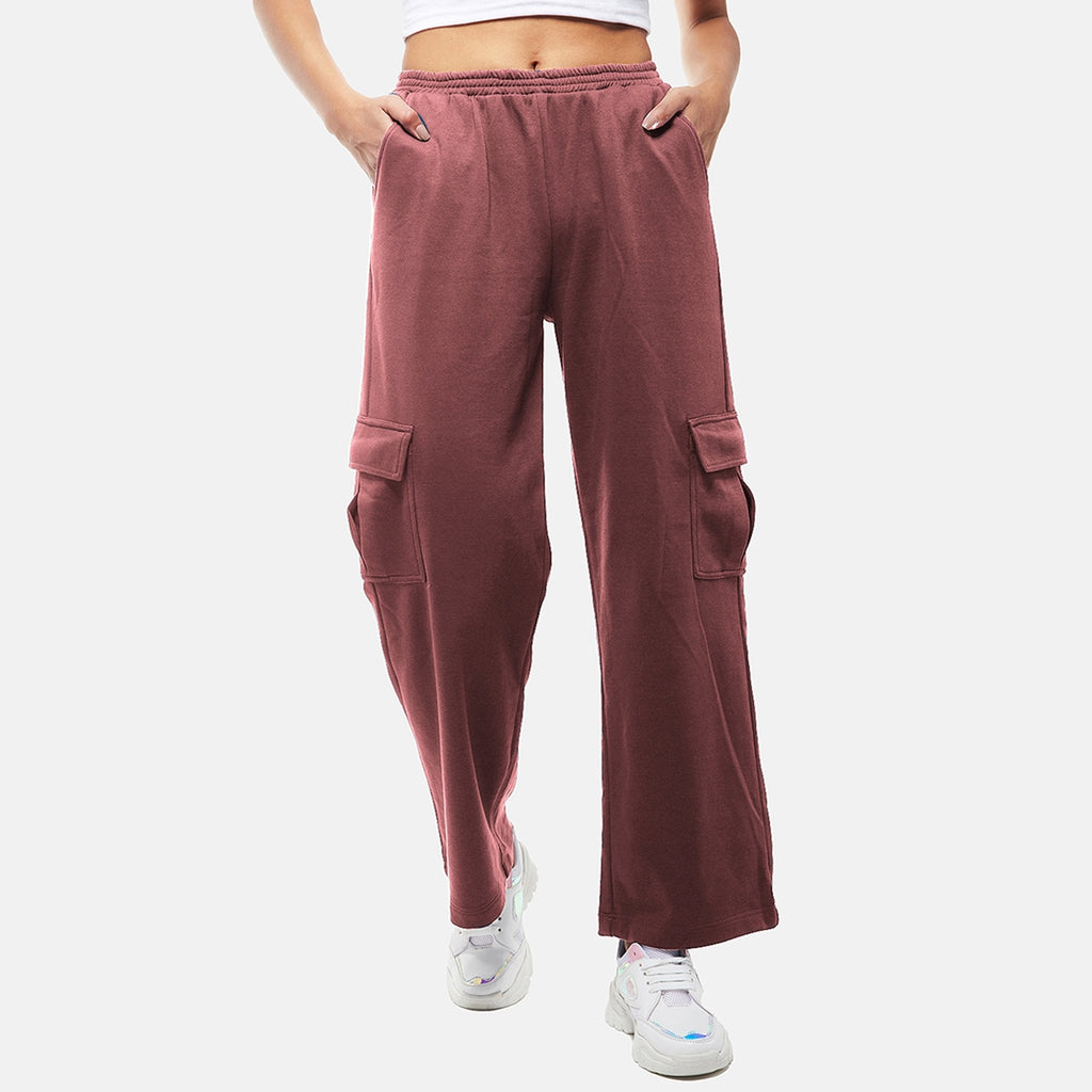 Pink Pull - Up Cargo Pants - I Z F