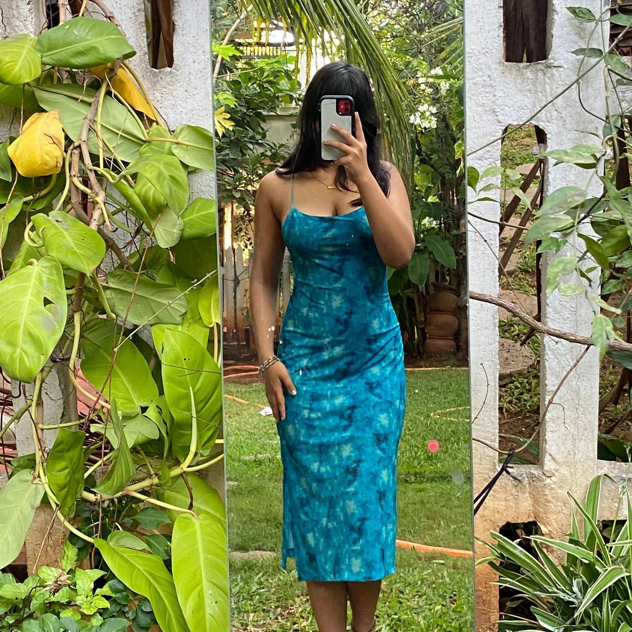 floral a line dresses Quilla Modern A-Line Scoop Long Floral Lace Mother of the Bride Dresses, Dusty Blue