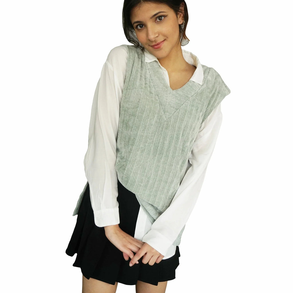 Sleeveless Pullover - I Z F