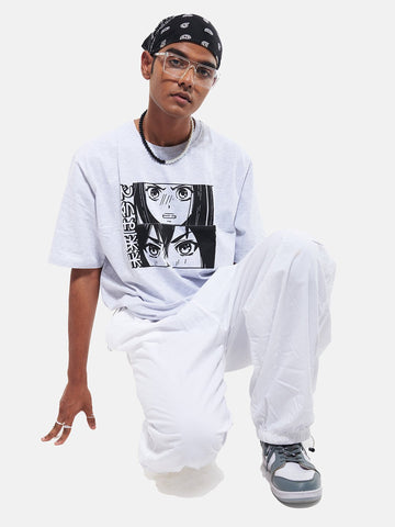 Unisex Anime Oversized T-shirt - I Z F