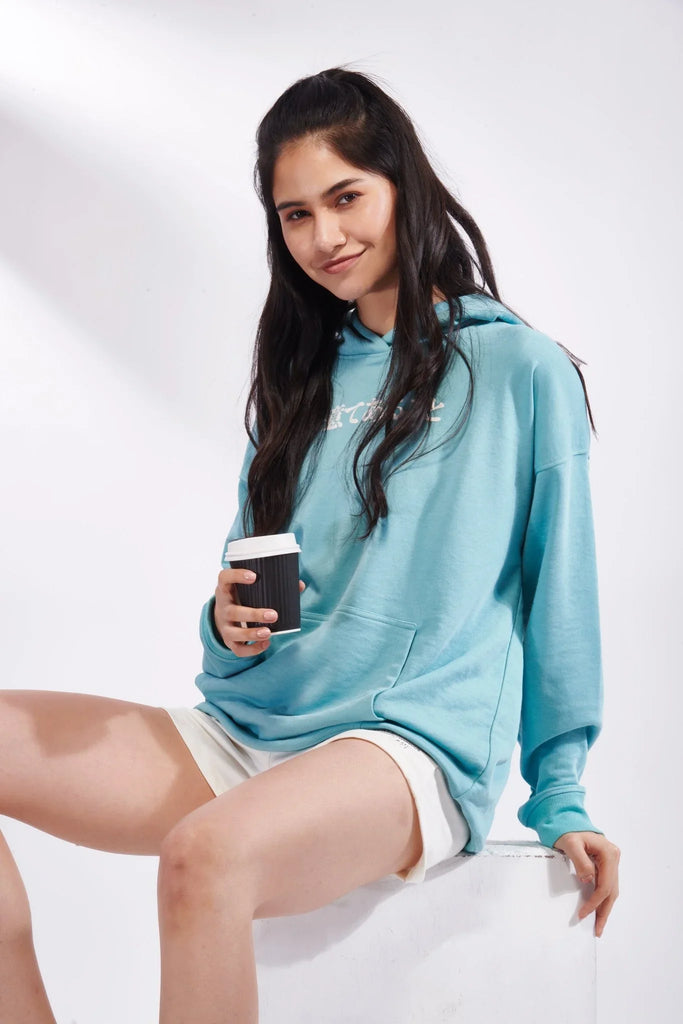 Unisex Korean - Inspired Hooded Sweatshirt - I Z F