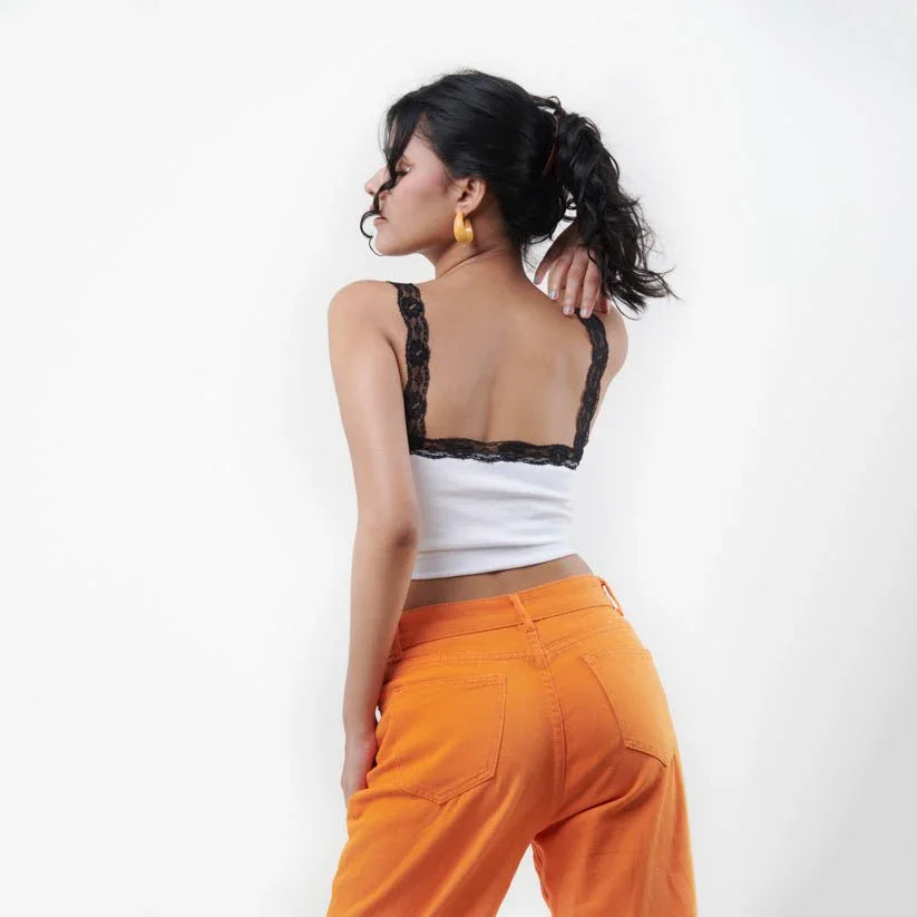 White Camisole Top - I Z F