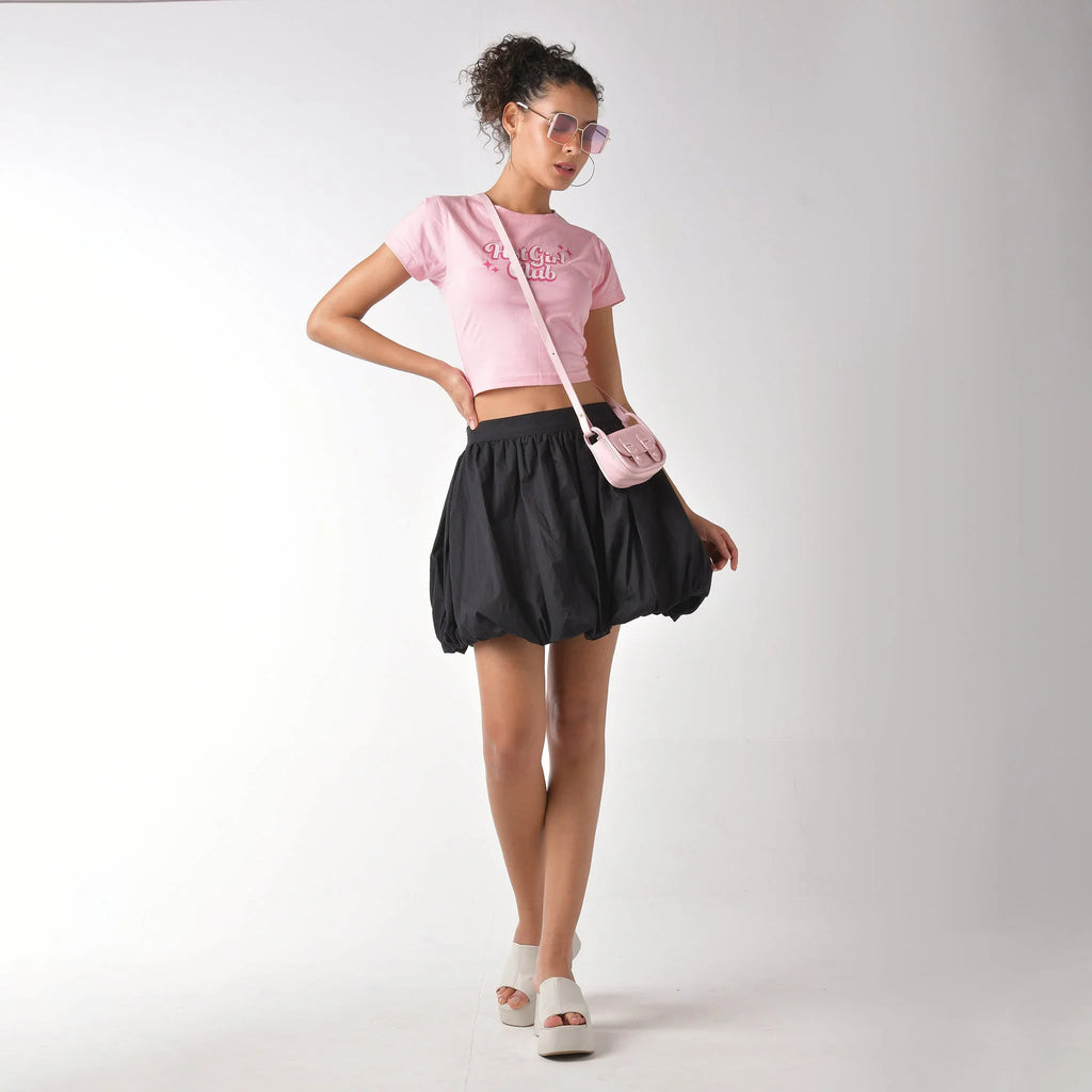 Women's Balloon mini skirt - I Z F