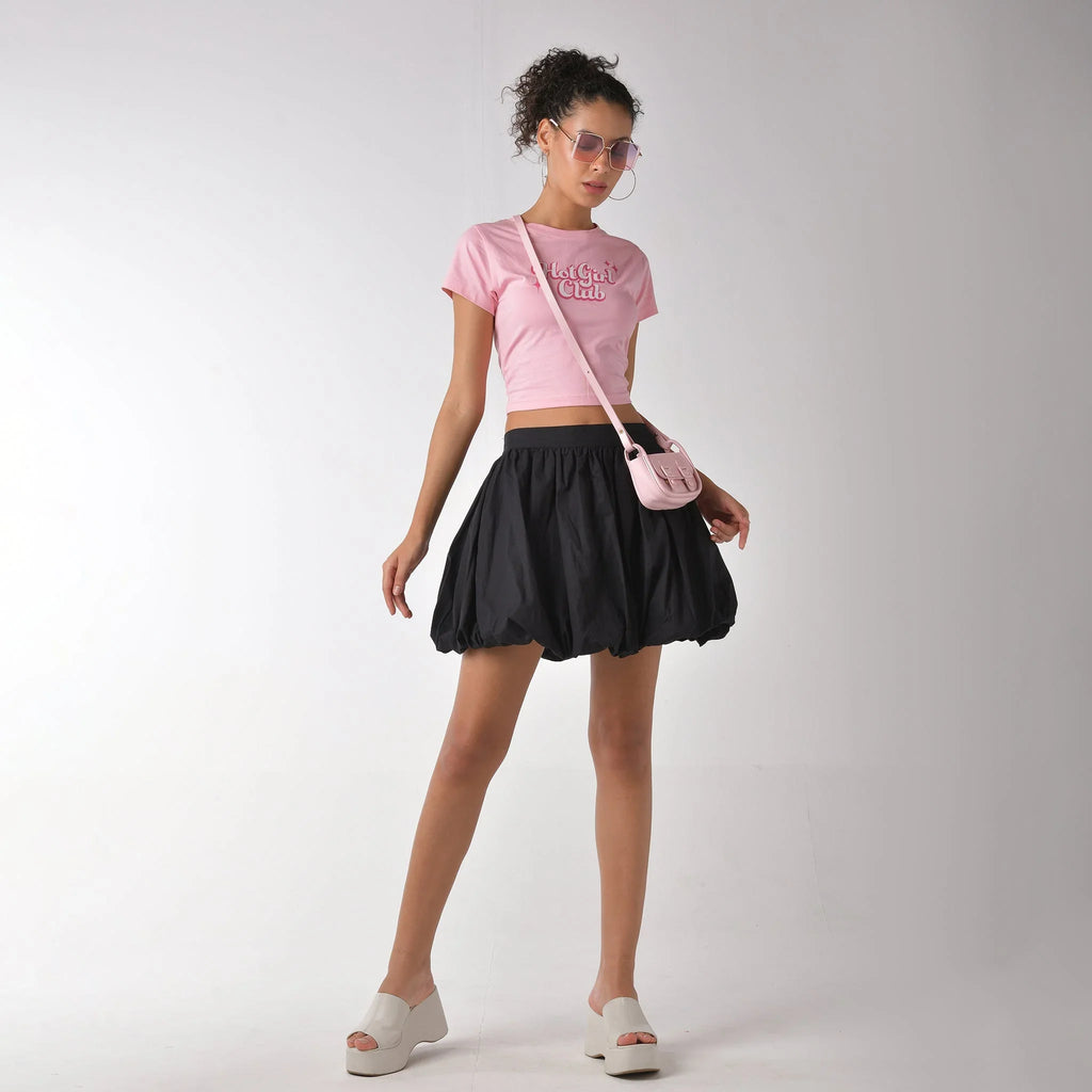 Women's Balloon mini skirt - I Z F
