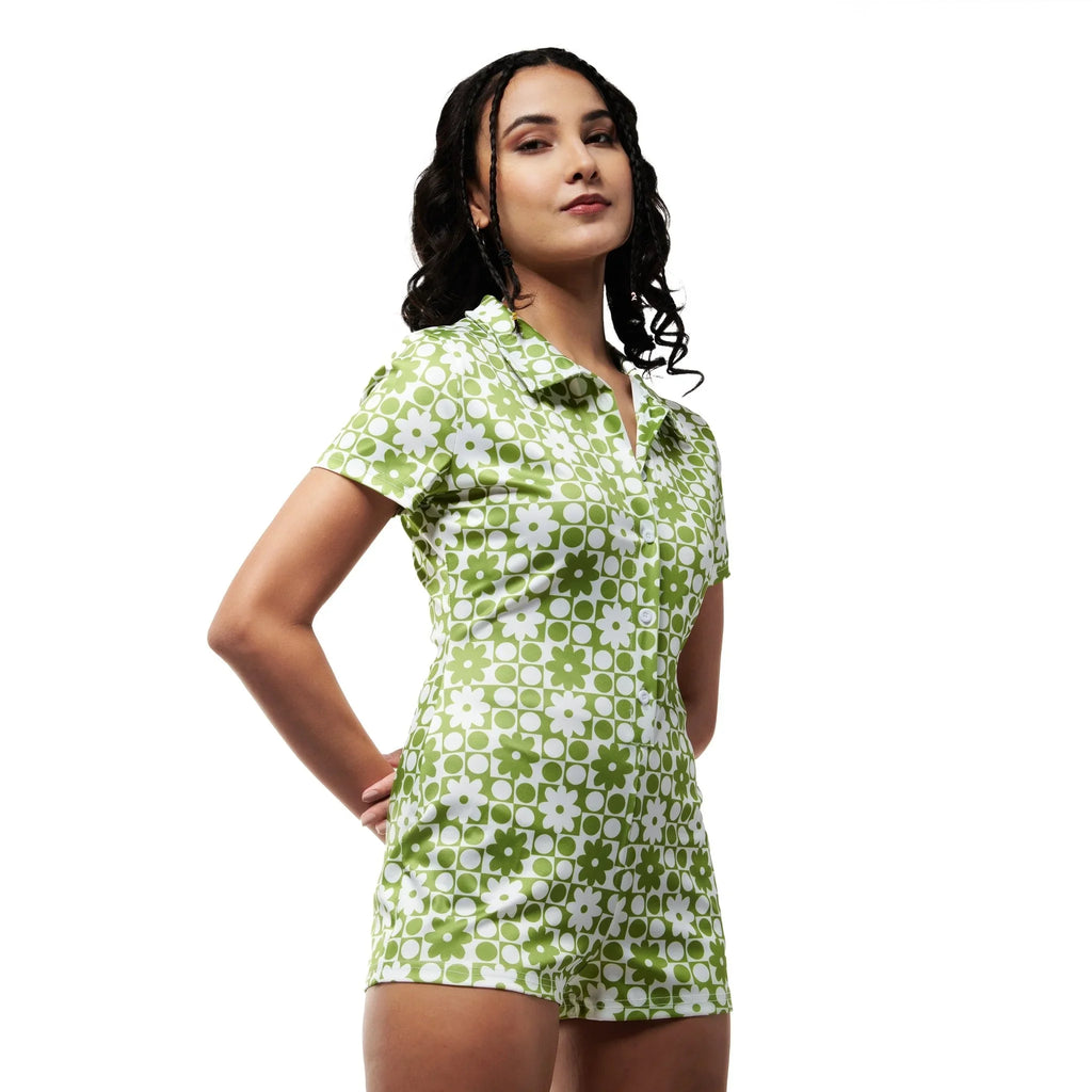 Y2K inspo playsuit - I Z F